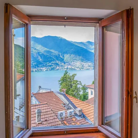 The Twilight - A Window View Of The Blevio